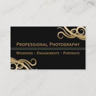Tarjetas de visita de fotografía