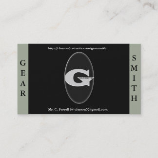Tarjetas de visita de Gearsmith