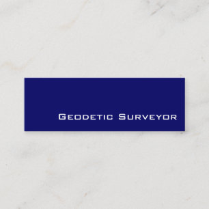 Tarjetas de visita de Geodetic Surveyor