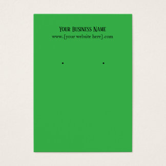 Tarjetas de visita de Green Earls