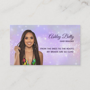 Tarjetas de visita de Hair Braider