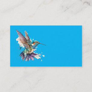 Tarjetas de visita de Hummingbird