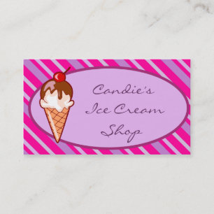 Tarjetas de visita de Ice Cream