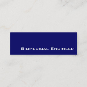 Tarjetas de visita de Ingeniero Biomédico blanco d