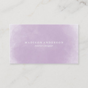 Tarjetas de visita de la acuarela el  