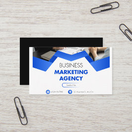 Tarjetas de visita de la Agencia de comercializaci