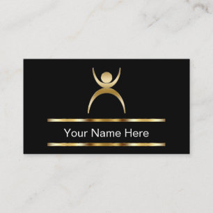 Tarjetas de visita de la aptitud