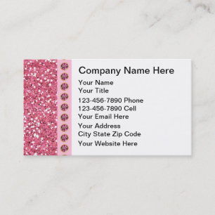 Tarjetas de visita de la belleza