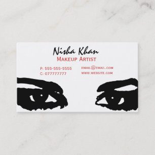 Tarjetas de visita de la belleza