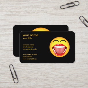 Tarjetas de visita de la cara de LOL