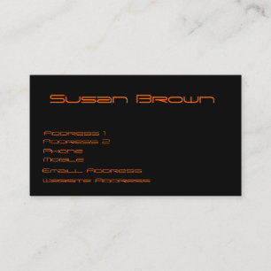 Tarjetas de visita de la cara del cerdo