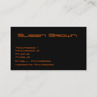 Tarjetas de visita de la cara del cerdo