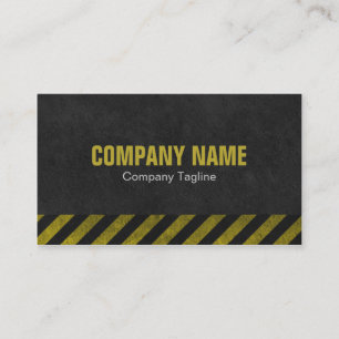 Tarjetas de visita de la construcción (Grunge)