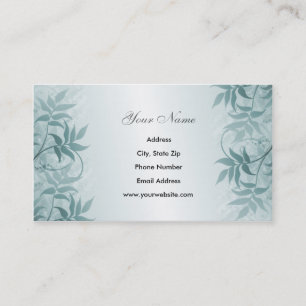 Tarjetas de visita de la elegancia