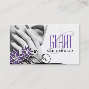 Tarjetas de visita de la estética
