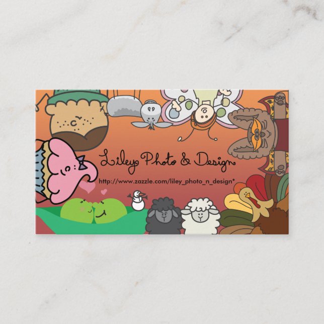 Tarjetas de visita de la foto y del diseño de (Anverso)