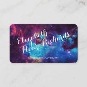 Tarjetas de visita de la galaxia