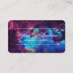 Tarjetas de visita de la galaxia
