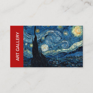 Tarjetas de visita de la Galería de arte