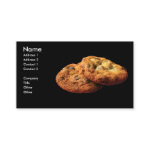 Tarjetas de visita de la galleta