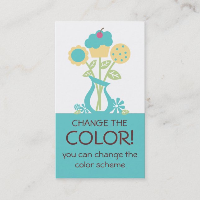 tarjetas de visita de la hornada del ramo de la (Anverso)