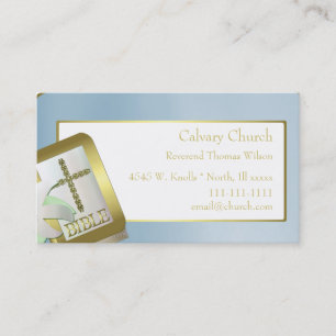 Tarjetas de visita de la iglesia