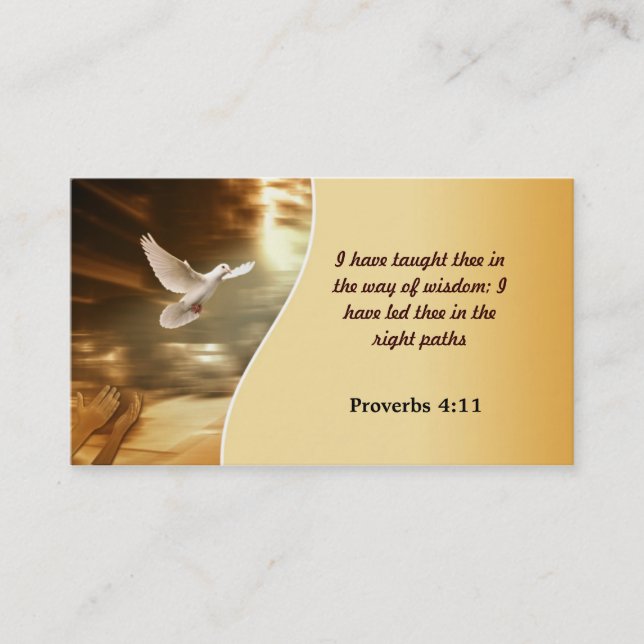 Tarjetas de visita de la iglesia (Anverso)