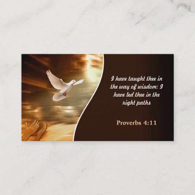 Tarjetas de visita de la iglesia (Anverso)