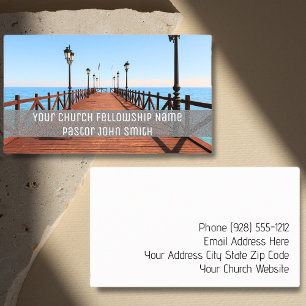 Tarjetas de visita de la iglesia Lake Dock