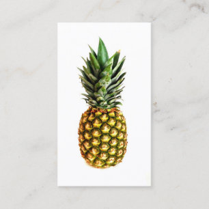 Tarjetas de visita de la impresión de la piña