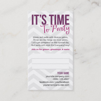 Tarjetas de visita de la invitación del fiesta