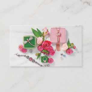 Tarjetas de visita de la joyería