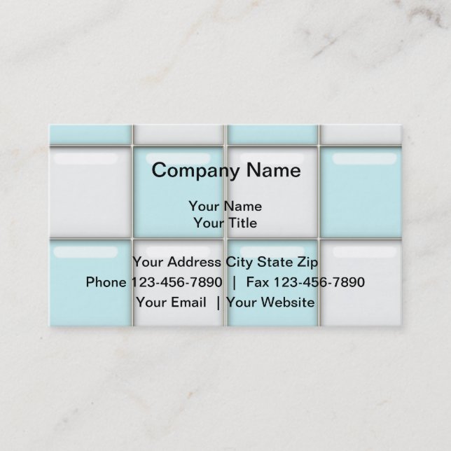 Tarjetas de visita de la limpieza de la lechada (Anverso)