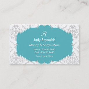 Tarjetas de visita de la mamá