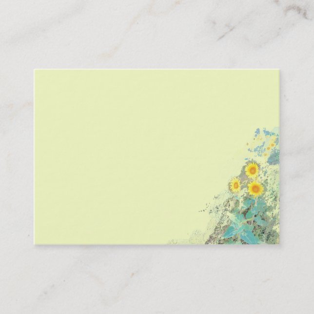 Tarjetas de visita de la mariposa (Anverso)