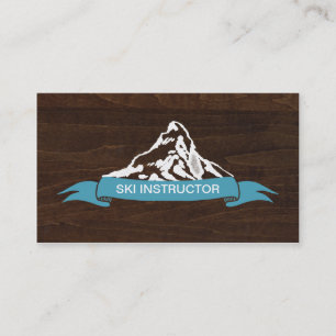 Tarjetas de visita de la montaña Nevado del