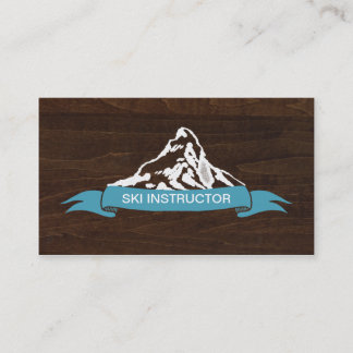 Tarjetas de visita de la montaña Nevado del