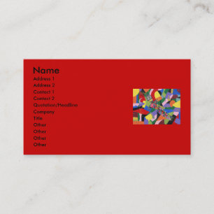 Tarjetas de visita de la muñeca del vudú