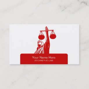 Tarjetas de visita de la Oficina de Derecho del Ab