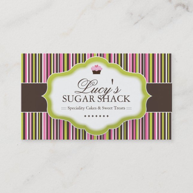 Tarjetas de visita de la panadería (Anverso)