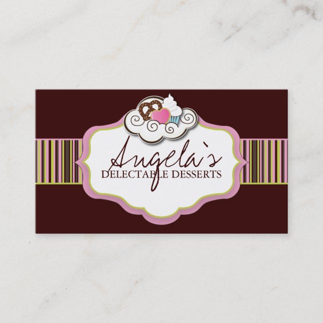 Tarjetas de visita de la panadería (Anverso)