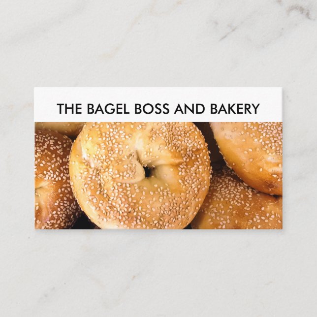 Tarjetas de visita de la panadería (Anverso)