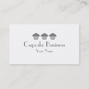 Tarjetas de visita de la panadería de quequitos gr