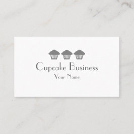 Tarjetas de visita de la panadería de quequitos gr