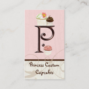 Tarjetas de visita de la panadería del postre del