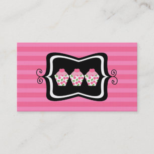 Tarjetas de visita de la panadería o de la tienda