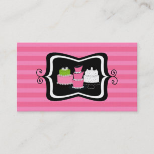 Tarjetas de visita de la panadería o de la tienda