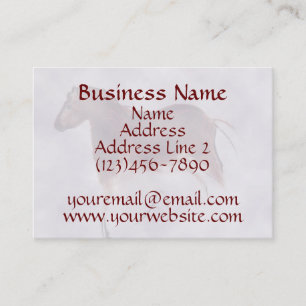 Tarjetas de visita de la pintura de cuevas del