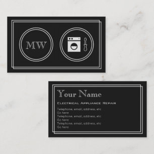 Tarjetas de visita de la reparación de la