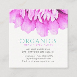 Tarjetas de visita de la salud y de la salud